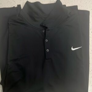 Men’s Nike Polo - Solid Black
